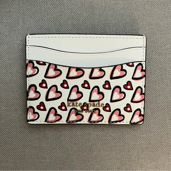 2pc kate spade heart crossbody and card holder - Picture 4 of 5